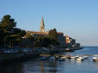 Poreč Ausblick von der Nordseite der Halbinsel